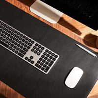 Tapis de bureau végétalien personnalisé grand tapis de souris fait à la main en cuir véritable décor de bureau accessoires protecteur de Table LDP-0047