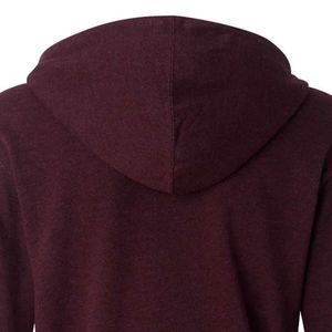 Wholesale Unisex French Terry <b>Zip</b> Hoodie Soft Comfortable Full <b>Zip</b> <b>Hooded</b> Sweatshirt with Ribbed Cuffs for Daily Wear - Product Image 4