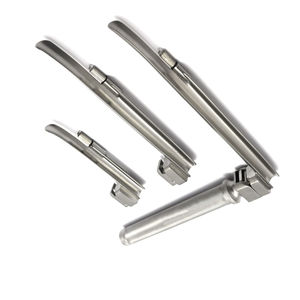 Set de Laringoscopio Manual LED Macintosh Miller Convencional con Hojas Personalizadas de Un Solo Uso, Instrumentos Médicos de Acero Inoxidable - Product Image 3