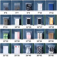 Fermeture éclair en plastique transparent personnalisé curseur fermeture éclair pochette de stockage des aliments étanche zip-lock sacs alimentaires en plastique recycler sacs d'emballage