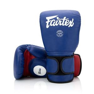 นวมชกมวย Fairtex หนังแท้ น้ำหนักเบา สำหรับฝึกซ้อมและแข่งขัน มวยไทย ซานด้า MMA - Product Image 2