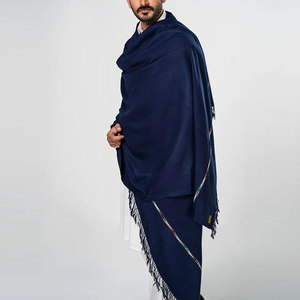Men Comfortable Soft <b>Shawl</b> Warm Winter Accessory Premium Woven Fabric Elegant Traditional Style Classic Mens Clothing - Product Image 3