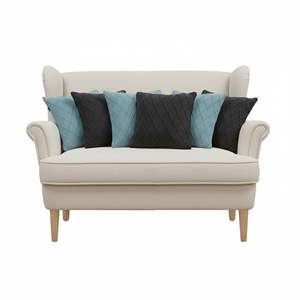 Juego de Fundas de Almohada SOGA de 45 cm, Tejido de Diamante Azul Cielo y Tejido de Cable Gris Carbón, 6 Piezas, Decorativas y para Almohadas Decorativas - Product Image 1