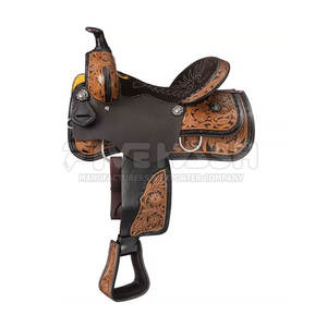 Silla de montar western reforzada para mayor durabilidad 2026, silla de montar western para equitación - Product Image 2