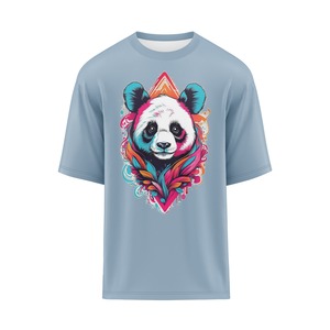 เสื้อยืดผู้ชายสีส้ม ผ้าเจอร์ซีย์ 100% คอตตอน พิมพ์ลายภูเขาพระอาทิตย์ตก แขนสั้น ทรงปกติ พิมพ์ลายดิจิทัล โลโก้ด้านหน้า สไตล์ลำลอง - Product Image 4