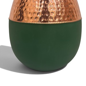 Pot en cuivre vert de qualité supérieure provenant de l'exportation indienne internationale. (Cuivre pur certifié) - Product Image 4