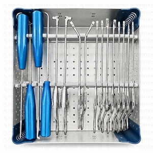 Ensemble de forceps d'arthroscopie pour instruments chirurgicaux orthopédiques du genou, kit en acier inoxydable, boîte de stérilisation haute température Pentax - Product Image 1