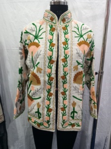 TNT Cotton Embroidered Floral <b>Jacket</b> for <b>Women</b> | Stylish Ethnic Open Front <b>Lightweight</b> Casual & Festive Wear - Product Image 6