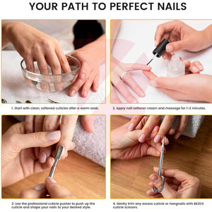 Tijeras para Cutículas de Acero Quirúrgico Premium, Ultra Afiladas, Producto de la Mejor Calidad, Hechas a Medida, Herramienta de Belleza para Manicura - Product Image 6