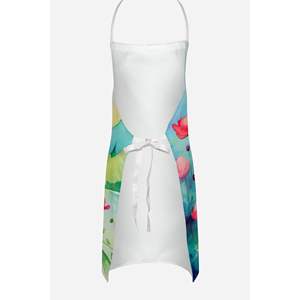 Unisex Large Multicolor Watercolor Anemones <b>Apron</b> <b>for</b> Adults <b>for</b> <b>Cooking</b> Baking Gardening Crafts-Kitchen Server - Product Image 4