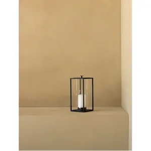 โคมไฟโลหะสีทองหรูหรา ฝาครอบแก้ว ดีไซน์ทำมือ ฐานสแตนเลส ที่วางเทียนสองชั้น เป็นมิตรกับสิ่งแวดล้อม สำหรับพิธีทางศาสนา - Product Image 6