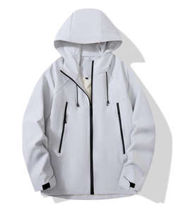 Veste softshell personnalisée pour homme, coupe-vent et imperméable, grande taille, pour sports de plein air, camping, randonnée, cyclisme - Product Image 3