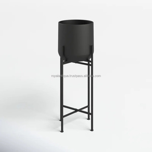 Top qualité jardinière Pot support pour décor à la maison plantes support fer pour intérieur extérieur en pot décor à la maison fleur support métal - Product Image 5