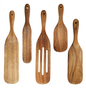 Elegant Handmade Wooden Spatula Spoon <b>Set</b> For Kitchen <b>bakeware</b> & cook Ware Spatula Spoon With Long Handle In Wholesale - Product Image 3
