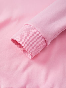 เสื้อสเวตเชิ้ตเด็กคุณภาพสูง ผ้าฟลีซ สำหรับเด็กวัยหัดเดิน เด็กชาย เด็กหญิง ฤดูใบไม้ผลิ สีพื้น ปักโลโก้ได้ ชุดครอบครัวเข้าชุด คอกลม - Product Image 5