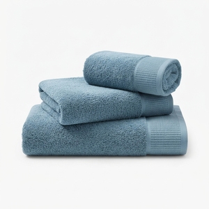 Serviette de Bain en Coton Éponge de Luxe, Serviette de Bain Lourde de Luxe, Super Absorbante, Lavable, Antimicrobienne - Product Image 1