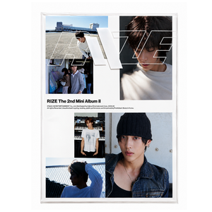 RIIZE II 2ème mini-album [llog B Ver.] Photobook CD Photocard Poster pliable Film (Do your dance) K-Pop Musique coréenne - Product Image 1