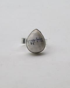 Natural Agate <b>Adjustable</b> <b>Ring</b> for Women – German Silver Handmade Agate Stone <b>Ring</b> Boho Gemstone Jewelry - Product Image 3