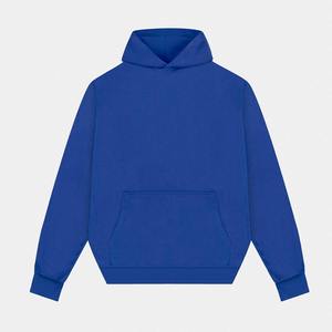 เสื้อผ้าผู้ชายเย็บดีไซน์สวย เสื้อฮู้ดดี้ผู้ชายยอดนิยม สีน้ำเงิน ผ้าฝ้าย/ขนแกะ 65/35 เสื้อกันหนาวลำลองสำหรับฤดูหนาว - Product Image 5