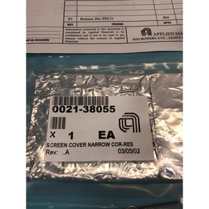 AMAT 0242-38354 <b>SCREEN</b> <b>COVER</b> NARROW COR-RES, 168004 - Trusted Global Legacy Semiconductor Equipment and Parts at - Product Image 2