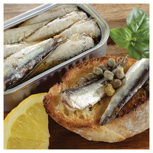 Atún enlatado de primera calidad - Macarela enlatada 125g/90g, Sardinas enlatadas en aceite vegetal/aceite de soja - Product Image 6