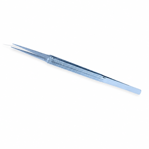 Pinces à micro-plateforme en titane de qualité supérieure avec embouts à pointe diamantée contrepoids, 18 cm, instrument chirurgical certifié CE - Product Image 1