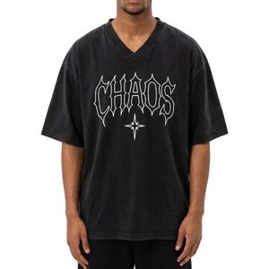 T-shirt surdimensionné en coton 250 g/m² à épaules tombantes, style streetwear, coupe ample, personnalisable (OEM/ODM) - Product Image 1