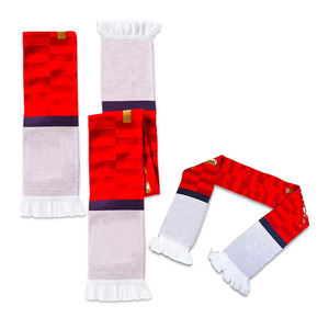 Écharpe personnalisée unie de haute qualité 100% acrylique jacquard tricotée légère unisexe multicolores douce et chaude pour femme - Product Image 3