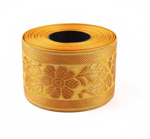 ริบบิ้นลูกไม้ลายใบโอ๊คแบบละลายน้ำได้ตามสั่ง สำหรับเสื้อผ้าและกระเป๋า อุปกรณ์เสริมชุดยูนิฟอร์ม-ผู้จัดจำหน่าย - Product Image 1