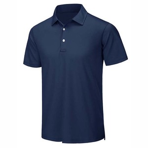 Nueva Llegada, Camiseta Deportiva de Golf para Hombre, 100% Poliéster, Tejido de Punto, Sólida, de Alta Calidad, Manga Corta, Transpirable, 2026 - Product Image 5