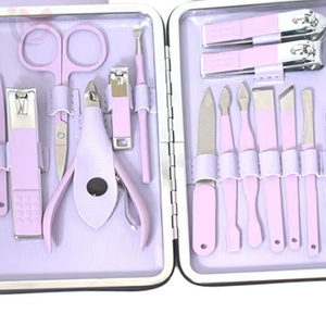 7pcs Luxury Manicure Set Customized Logo 7-in-1 Stainless Steel Nail Clippers Travel-Friendly Nail Care <b>Tool</b> for Foot Repair - Product Image 5