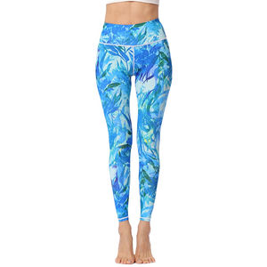 Nouveau design de mode, leggings de yoga pour femmes en sublimation, taille plus, matière douce, taille élastique, leggings de yoga pour femmes en sublimation - Product Image 1
