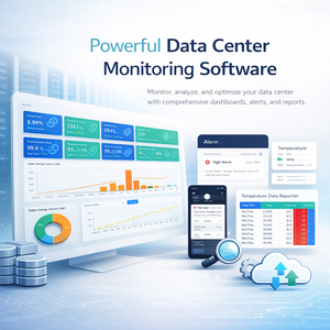 Protection des infrastructures professionnelles, surveillance environnementale en temps réel |    Logiciel de surveillance des centres de données – Disponible en version OEM - Product Image 1