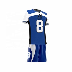 Vente en gros d'uniformes de football américain pour adultes 2021 pour les équipes - Couleurs et logos personnalisables 100% polyester - Product Image 6