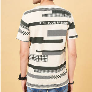 Camiseta de Verano para Hombre, Lisa, de Manga Corta, Transpirable, Ligera, 100% Algodón, Color Sólido, Informal, para Hombre Europeo - Product Image 4