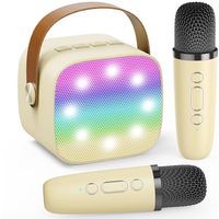 Microphone sans fil pour enfants, microphone de karaoké portable sans fil, microphone professionnel pour chant, fête, maison, karaoké