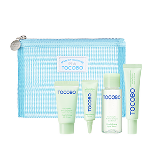 TOCOBOC Kit di cura della pelle da viaggio Cica calmante essenziali per il viaggio - Product Image 1