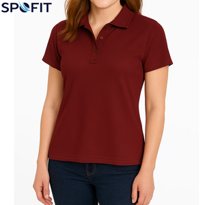 Nuevas Camisetas Polo para Mujer de Alta Calidad, Camiseta Polo Personalizada con Servicios OEM a Precios Competitivos, Transpirable y de Secado Rápido al por Mayor - Product Image 6