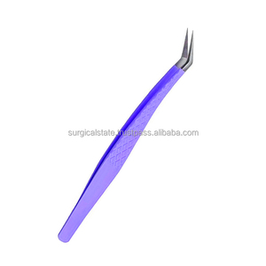 Pince à cils en acier inoxydable de haute qualité avec embouts en fibre ultra-fine - Product Image 1