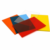 BAKWAY Plaque solide en polycarbonate transparente de 3 mm, résistante aux chocs, pour panneau plastique thermoformable pour revêtement mural de serre