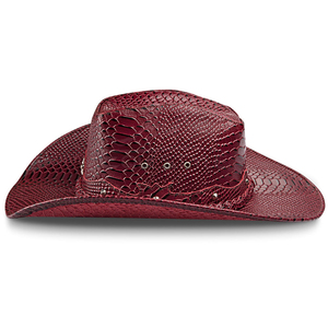 Nuevos Sombreros de Vaquero de Piel de Oveja Genuina para Hombre, Gorras de Cuero Natural de Moda, Sombreros de Piel de Oveja Auténtica en Oferta - Product Image 2