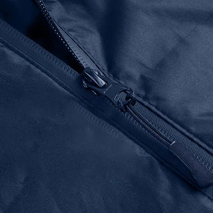 Ensembles de survêtements streetwear à capuche 100 % coton, fabriqués sur mesure OEM, avec blocs de couleur et empiècements, logo personnalisé, coupe-vent léger - Product Image 5