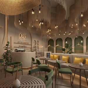 ปลอกหมอนอิงผ้าซาตินสีเหลืองตกแต่งระบายขอบ สำหรับเก้าอี้คาเฟ่ ร้านอาหาร และตกแต่งภายในร้าน สามารถปรับแต่งสีได้ - Product Image 2