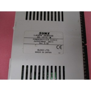 เซ็นเซอร์เลเซอร์ Sunx HL-C1C-M - อุปกรณ์และอะไหล่เซมิคอนดักเตอร์ระดับโลกที่เชื่อถือได้ - Product Image 3