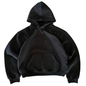 Conjunto de Sudadera y Pantalones Deportivos Casuales de Invierno de Alta Calidad Personalizados, 100% Algodón, Felpa Transpirable, Sudadera con Capucha para Hombre, Corte Holgado - Product Image 2