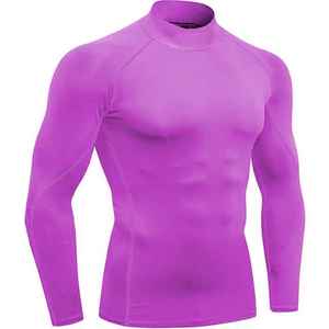 Nuevas Camisetas de Protección Solar para Hombres Adultos Hechas con Spandex/Poliéster para Venta al por Mayor, Camiseta de Protección Solar de Manga Larga para Hombre - Product Image 2