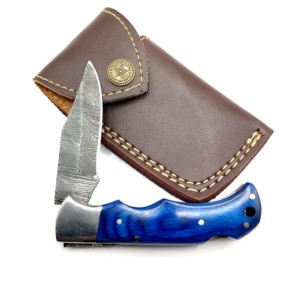 Cuchillo Plegable de Acero de Damasco Hecho a Mano OEM de 5 Pulgadas, de Alta Calidad, al por Mayor, a Bajo Precio, de Tendencia - Product Image 3
