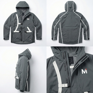 Mens Summer Windproof Printed Hunting Jacket Waterproof Breathable Outdoor Wholesale MALUZA INDUSTRIES - Product Image 6