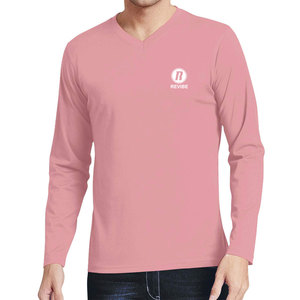 Chemise à manches longues pour tous les jours, en toile unie avec motif, style décontracté confortable, tissu doux - Product Image 1