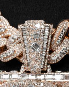 Colgante de Héroe de Acción con Logotipo Personalizado y Diamantes de Imitación para Hombre, Amuleto de Moissanita VVS, Joyería de Plata 925 con Diseño de Superhéroe Hip Hop Personalizado - Product Image 5